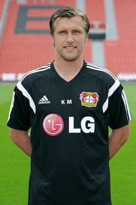 Fussball, Bundesliga, Deutschland, Herren, Porträttermin Saison 2015 2016; Bayer Leverkusen: Co Trainer Markus Krösche (Leverkusen). Einzelbild, Portrait, Porträt.