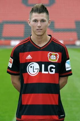 Fussball, Bundesliga, Deutschland, Herren, Porträttermin Saison 2015 2016; Bayer Leverkusen: Robin Tim Becker(Leverkusen). Einzelbild, Portrait, Porträt.
