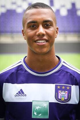- BRUSSELS, BELGIUM: Anderlecht s Youri Tielemans pictured during the 2015-2016 season photo shoot of Belgian first league soccer team RSC Anderlecht, Tuesday 14 July 2015 in Brussels. VIRGINIExLEFOUR  x04663974x