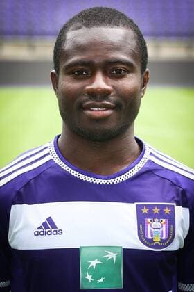 - BRUSSELS, BELGIUM: Anderlecht s Frank Acheampong pictured during the 2015-2016 season photo shoot of Belgian first league soccer team RSC Anderlecht, Tuesday 14 July 2015 in Brussels. VIRGINIExLEFOUR  x04663977x