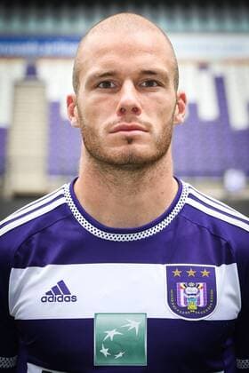 - BRUSSELS, BELGIUM: Anderlecht s Bram Nuytinck pictured during the 2015-2016 season photo shoot of Belgian first league soccer team RSC Anderlecht, Tuesday 14 July 2015 in Brussels. VIRGINIExLEFOUR  x04663941x
