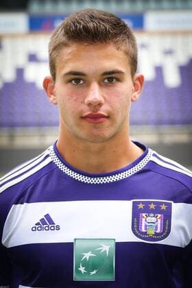 - BRUSSELS, BELGIUM: Anderlecht s Leander Dendoncker pictured during the 2015-2016 season photo shoot of Belgian first league soccer team RSC Anderlecht, Tuesday 14 July 2015 in Brussels. VIRGINIExLEFOUR  x04663936x