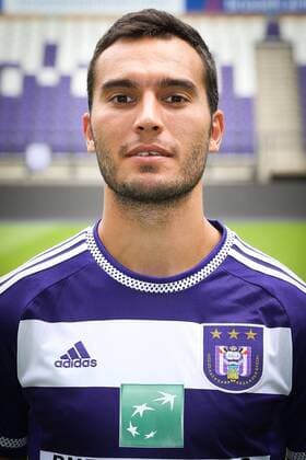 - BRUSSELS, BELGIUM: Anderlecht s new player Serbian Ivan Obradovic pictured during the 2015-2016 season photo shoot of Belgian first league soccer team RSC Anderlecht, Tuesday 14 July 2015 in Brussels. VIRGINIExLEFOUR  x04663932x