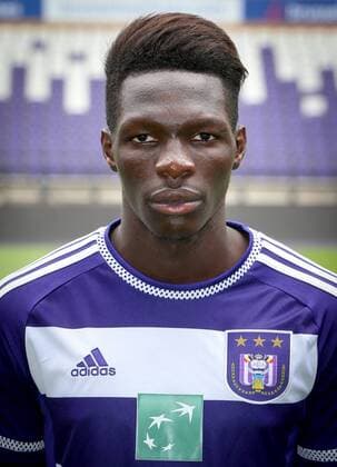 - BRUSSELS, BELGIUM: Anderlecht s Fabrice N Sakala pictured during the 2015-2016 season photo shoot of Belgian first league soccer team RSC Anderlecht, Tuesday 14 July 2015 in Brussels. VIRGINIExLEFOUR  x04663888x