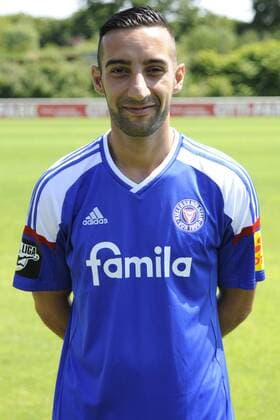 Kiel, 14. Juli 2015 Fußball, Saison 2015 2016, 3. Bundesliga, Offizieller Fototermin Holstein Kiel: Milad Salem (Holstein Kiel, 8)