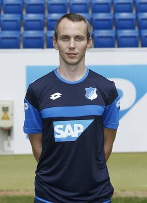 Physiotherapeut Sören Johannsen . Fototermin TSG 1899 Hoffenheim 2015-2016 . Sinsheim, GER, 14.07.2014 , Fussball 1. Bundesliga 2015 2016.