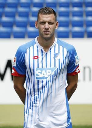Adam Szalai . Fototermin TSG 1899 Hoffenheim 2015-2016 . Sinsheim, GER, 14.07.2014 , Fussball 1. Bundesliga 2015 2016.