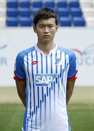 Jin-Su Kim . Fototermin TSG 1899 Hoffenheim 2015-2016 . Sinsheim, GER, 14.07.2014 , Fussball 1. Bundesliga 2015 2016.