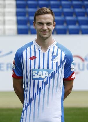 Benedikt Gimber . Fototermin TSG 1899 Hoffenheim 2015-2016 . Sinsheim, GER, 14.07.2014 , Fussball 1. Bundesliga 2015 2016.
