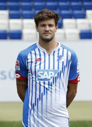 Tobias Strobl . Fototermin TSG 1899 Hoffenheim 2015-2016 . Sinsheim, GER, 14.07.2014 , Fussball 1. Bundesliga 2015 2016.