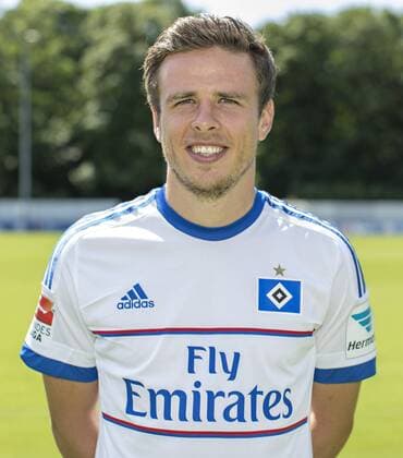 Aktuell Fußball, Porträttermin Hamburger SV Nikolai Müller (HSV) 15.07.2015, Hamburg, Mannschaftsfototermin Â