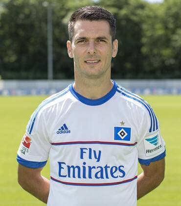 Aktuell Fußball, Porträttermin Hamburger SV Emir Spahic (HSV) 15.07.2015, Hamburg, Mannschaftsfototermin Â