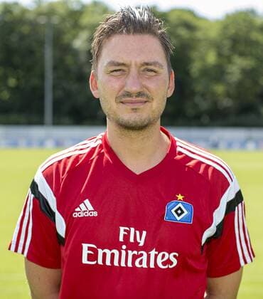 Aktuell Fußball, Porträttermin Hamburger SV Kristof Meyer (HSV) 15.07.2015, Hamburg, Mannschaftsfototermin Â