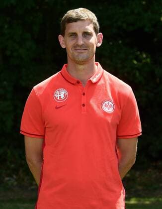 15.07.2015, xjhx, Fussball 1.Bundesliga, Eintracht Frankfurt Portraittermin 2015 2016, v.l. Reha Trainer Michael Fabacher (Eintracht Frankfurt)
