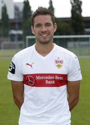 Marco Grüttner . Fototermin VfB Stuttgart 2 2015-2016 . Stuttgart, GER, 15.07.2015 ,Fussball 3. Liga 2015 2016.