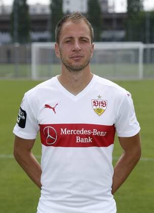 Tobias Rathgeb . Fototermin VfB Stuttgart 2 2015-2016 . Stuttgart, GER, 15.07.2015 ,Fussball 3. Liga 2015 2016.