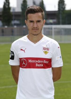 Daniele Gabriele .. Fototermin VfB Stuttgart 2 2015-2016 . Stuttgart, GER, 15.07.2015 ,Fussball 3. Liga 2015 2016.