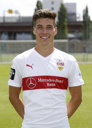 Thomas Hagn . Fototermin VfB Stuttgart 2 2015-2016 . Stuttgart, GER, 15.07.2015 ,Fussball 3. Liga 2015 2016.
