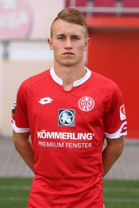 Aktuell Fußball, 3. Liga, Porträttermin 1. FSV Mainz 05 II MALTE MOOS 1. FSV MAINZ 05 U23 3.LIGA PORTTRAETTERMIN 2015 16 PORTRAET MAINZ 