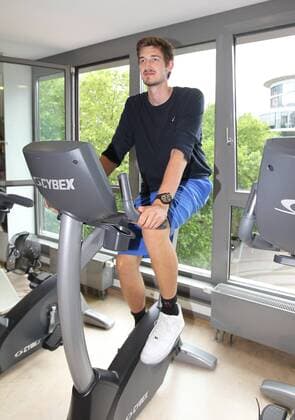 Basketball MediaParkKlinik Koeln Deutschland Datum: 15.07.2015 Tibor Pleiß