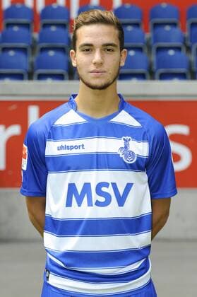 Fussball, 2. Bundesliga, Deutschland, Herren, Porträttermin Saison 2015 2016, MSV Duisburg: Ahmet Engin (MSV). Einzelbild, Portrait, Porträt.