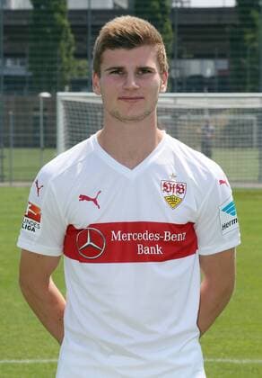 Stuttgart, Fußball 1. Bundesliga VfB Stuttgart Saison 2015 2016 Fototermin: Timo Werner