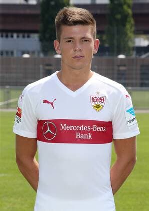 Stuttgart, Fußball 1. Bundesliga VfB Stuttgart Saison 2015 2016 Fototermin: Marvin Wanitzek