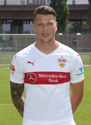 Stuttgart, Fußball 1. Bundesliga VfB Stuttgart Saison 2015 2016 Fototermin: Daniel Ginczek