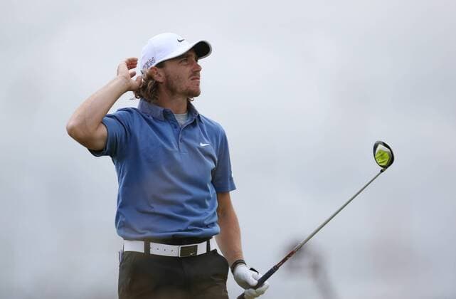 Aktuell Golf - The 144th Open Championship Great Britain s Tommy Fleetwood tees off on the 7th hole on the second day of the 144th Open Championship, St.Andrews on July 16, 2015.  LON2015071706 HUGOxPHILPOTT