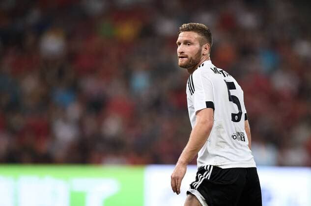 FUSSBALL 1. BUNDESLIGA SAISON 2015 2016 Audi Football Summit Beijing 18.07.2015 FC Bayern Muenchen 4-1 FC Valencia Shkodran Mustafi (Valencia CF) Foto: Pressefoto ULMER Markus Ulmer xxNOxMODELxRELEASExx 