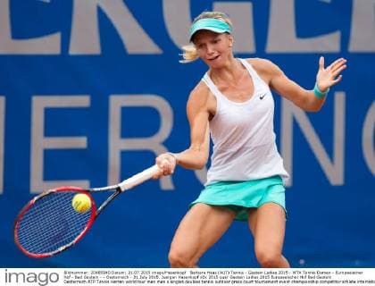 Barbara Haas (AUT) Tennis - Gastein Ladies 2015 - WTA Tennis Damen - Europaeischer Hof - Bad Gastein - - Oesterreich - 21 July 2015. Juergen Hasenkopf