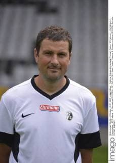 Freiburg Andreas Kronenberg (Torwart-Trainer SC Freiburg) - Porträttermin - Präsentation - SC Freiburg - 2. Bundesliga 2015 2016 - EP_SLR