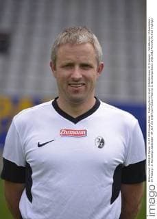 Freiburg Simon Ickert (Athletiktrainer SC Freiburg) - Porträttermin - Präsentation - SC Freiburg - 2. Bundesliga 2015 2016 - EP_SLR