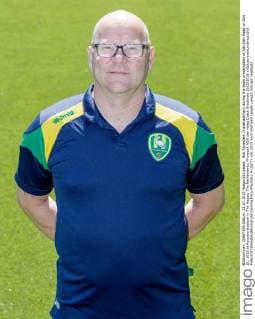 Rob Ravestein (materiaalman) during the team presentation of Ado Den Haag on July 21, 2015 at Kyocera stadium in The Hague, The Netherlands. Photocall ADO den Haag Dutch Eredivisie 2015 2016 xVIxLaurensxLindhoutxIVx 4119771