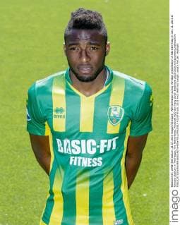 Wilfried Kanon during the team presentation of Ado Den Haag on July 21, 2015 at Kyocera stadium in The Hague, The Netherlands. Photocall ADO den Haag Dutch Eredivisie 2015 2016 xVIxLaurensxLindhoutxIVx 4119780