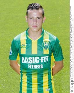 Giovanni Korte during the team presentation of Ado Den Haag on July 21, 2015 at Kyocera stadium in The Hague, The Netherlands. Photocall ADO den Haag Dutch Eredivisie 2015 2016 xVIxLaurensxLindhoutxIVx 4119786