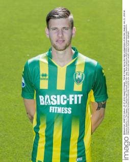 Michiel Kramer during the team presentation of Ado Den Haag on July 21, 2015 at Kyocera stadium in The Hague, The Netherlands. Photocall ADO den Haag Dutch Eredivisie 2015 2016 xVIxLaurensxLindhoutxIVx 4119792