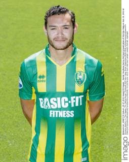 Xander Houtkoop during the team presentation of Ado Den Haag on July 21, 2015 at Kyocera stadium in The Hague, The Netherlands. Photocall ADO den Haag Dutch Eredivisie 2015 2016 xVIxLaurensxLindhoutxIVx 4119796
