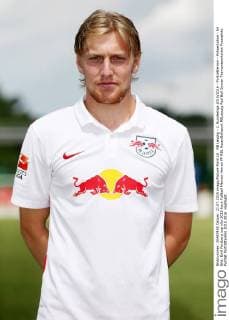 RB Leipzig - 2. Bundesliga 2015 2016 - Porträttermin - Präsentation - Im Bild: Emil Forsberg