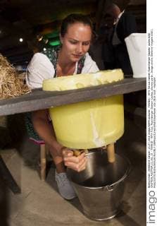 TENNIS - WTA Tennis Damen Nuernberger Gastein Ladies BAD GASTEIN,AUSTRIA,21.JUL.15 - TENNIS - WTA Tour, Nuernberger Gastein Ladies, players party. Image shows Stefanie Voegele (SUI). GEPAxpictures xMatthiasxHauer