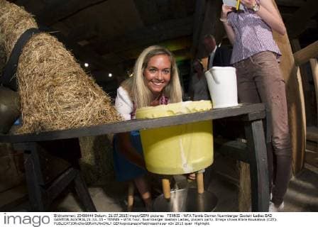 TENNIS - WTA Tennis Damen Nuernberger Gastein Ladies BAD GASTEIN,AUSTRIA,21.JUL.15 - TENNIS - WTA Tour, Nuernberger Gastein Ladies, players party. Image shows Klara Koukalova (CZE). GEPAxpictures xMatthiasxHauer