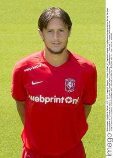 Aktuell Fußball, FC Twente Enschede Porträttermin Giorgos Katsikas during the team presentation of FC Twente on July 21, 2015 at the Grolsch Veste in Enschede, The Netherlands. Photocall FC Twente Dutch Eredivisie 2015 2016 xVIxxIVx 4120441