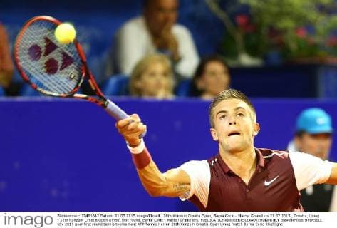 26th Konzum Croatia Open, Borna Coric - Marcel Granollers 21.07.2015., Croatia, Umag - 26th Konzum Croatia Open Umag, first round, Borna Coric - Marcel Granollers.  SlavkoxMidzor PIXSELL
