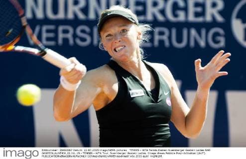TENNIS - WTA Tennis Damen Nuernberger Gastein Ladies BAD GASTEIN,AUSTRIA,22.JUL.15 - TENNIS - WTA Tour, Nuernberger Gastein Ladies. Image shows Patricia Mayr-Achleitner (AUT). GEPAxpictures xMatthiasxHauer