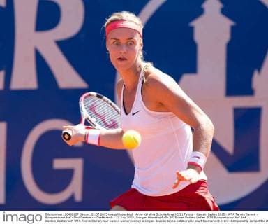 Anna Karolina Schmiedlova (CZE) Tennis - Gastein Ladies 2015 - WTA Tennis Damen - Europaeischer Hof - Bad Gastein - - Oesterreich - 22 July 2015. Juergen Hasenkopf