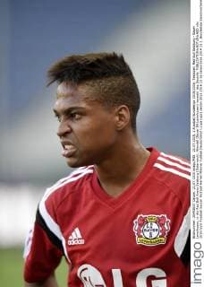 21.07.2015, 1.Fussball Bundesliga 2015 2016: Testspiel, Red Bull Salzburg - Bayer Leverkusen, in der Red Bull Arena Salzburg (Österreich). Wendell (Bayer 04 Leverkusen) verzieht das Gesicht. 