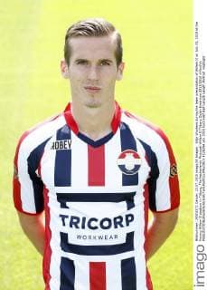 Stijn Wuytens during the team presentation of Willem II on July 23, 2015 at the Koning Willem II stadium in Tilburg, The Netherlands Photocall Willem II Tilburg Dutch Eredivisie 2015 2016 xVIxxIVx 4125294