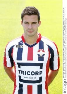Guus Joppen during the team presentation of Willem II on July 23, 2015 at the Koning Willem II stadium in Tilburg, The Netherlands Photocall Willem II Tilburg Dutch Eredivisie 2015 2016 xVIxxIVx 4125295