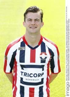 Erik Falkenburg during the team presentation of Willem II on July 23, 2015 at the Koning Willem II stadium in Tilburg, The Netherlands Photocall Willem II Tilburg Dutch Eredivisie 2015 2016 xVIxxIVx 4125300