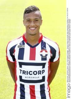Richairo Zivkovic during the team presentation of Willem II on July 23, 2015 at the Koning Willem II stadium in Tilburg, The Netherlands Photocall Willem II Tilburg Dutch Eredivisie 2015 2016 xVIxxIVx 4125304